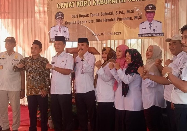 Pisah Sambut camat Kopo Berjalan Dengan Baik dan Penuh khidmat