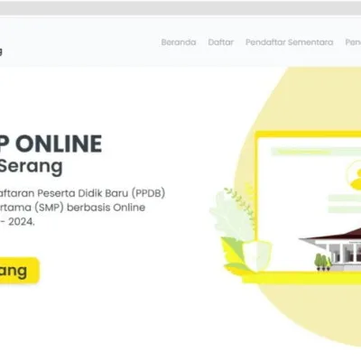 PPDB Online tingkat SMPN Kabupaten Serang Tampung 20 Ribu Siswa