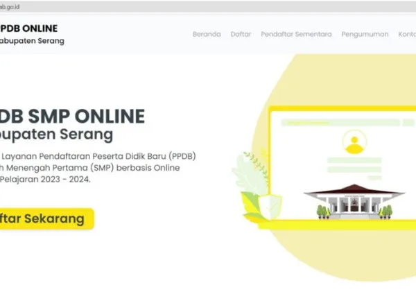 PPDB Online tingkat SMPN Kabupaten Serang Tampung 20 Ribu Siswa