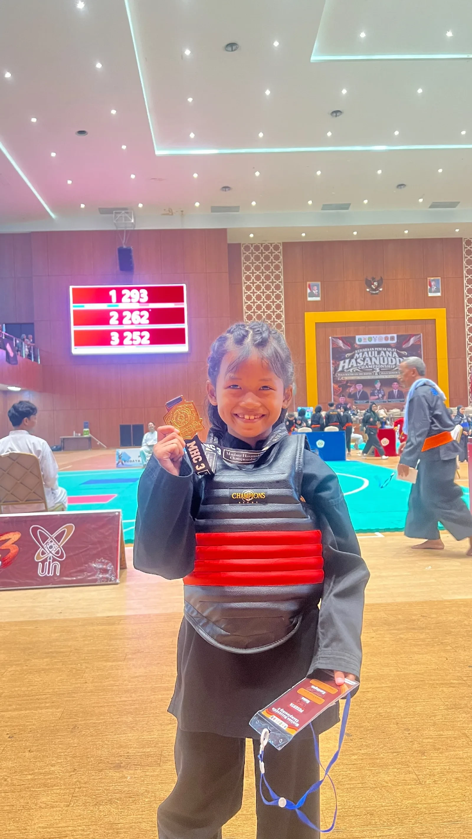 Pesilat Cilik Kelas 2 SD, Queen Raih Juara 1 Maulana Hasanuddin Championship 3