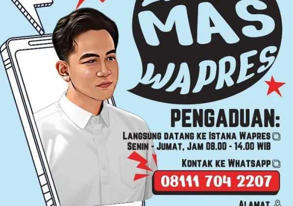 Wakil Presiden Gibran Luncurkan Layanan 'Lapor Mas Wapres' untuk Masyarakat