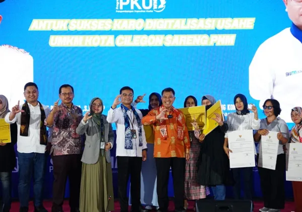 PNM dan Pemkot Cilegon Dorong Sukses UMKM Lewat Digitalisasi