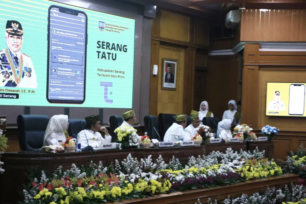 HUT Kabupaten Serang ke-497, Diskominfosatik Launching Aplikasi Serang Tatu