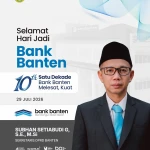 Sekretariat DPRD Banten Sampaikan Ucapan Hari Jadi ke