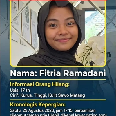 Misteri Hilangnya Fitria Ramadani, Remaja 17 Tahun Kayu Manis yang Pergi Bersama Teman
