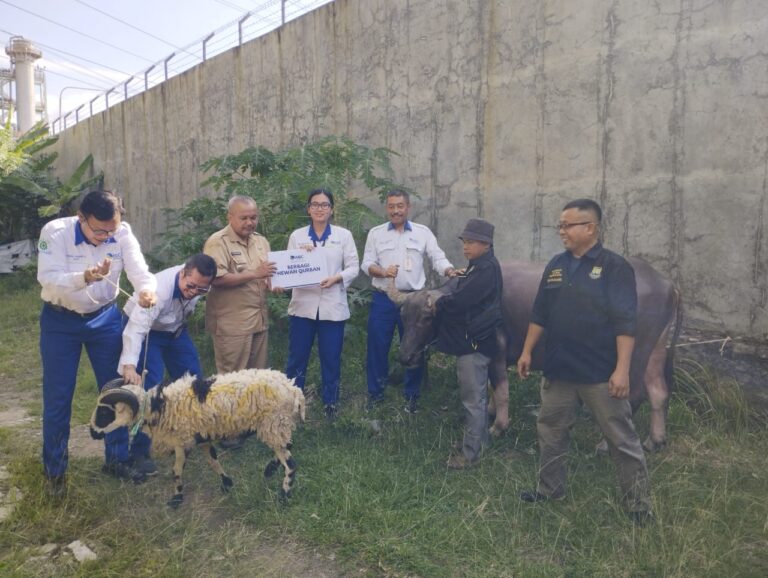 Forum Industri Kepuh Gunung Sugih Kontribusikan Hewan Qurban Ke Masyarakat.