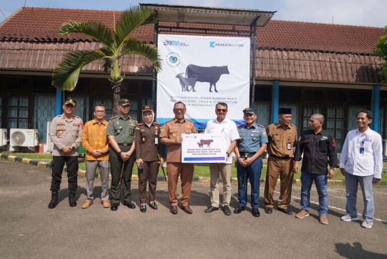Pemkot Cilegon Terima 256 Hewan Kurban dari PT KS