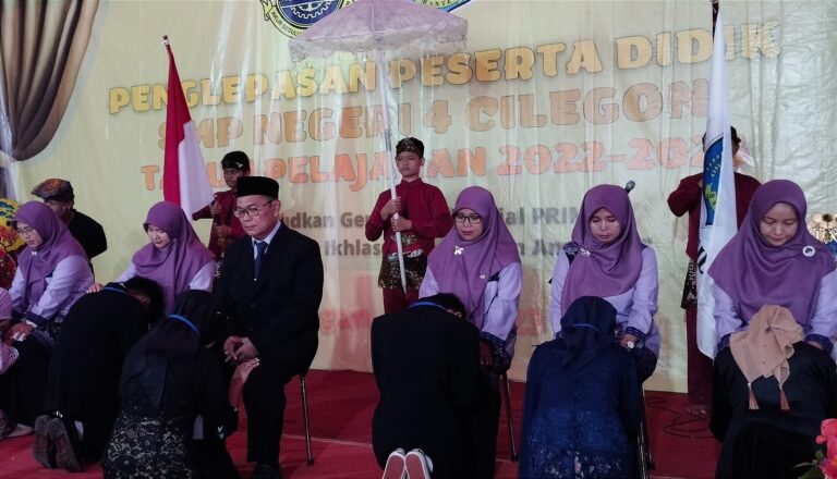 Pelepasan Siswa SMP Negeri 4 Cilegon Penuh Dengan Prestasi.