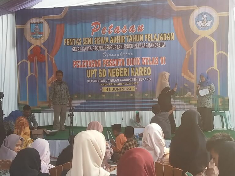 SD Negeri Kareo Gelar Pelepasan Siswa – Siswi Kelas VI & Kenaikan Kelas 1 – 5 Sekaligus Gelar Pentas Seni