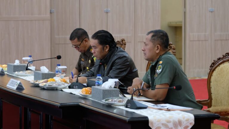 Polda Banten Ikuti Vicon Rapat Koordinasi Pengendalian Inflasi di Daerah