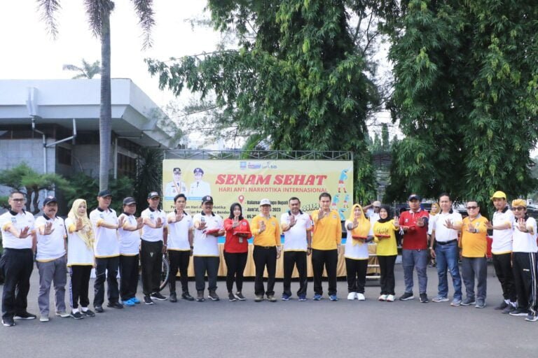 Peringati HANI 2023, Sekda Kabupaten Serang Ajak Masyarakat Perangi Narkoba