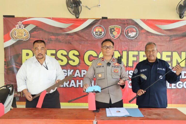 Polsek Cibeber Polres Cilegon Polda Banten Amankan Pelaku Pengeroyokan dan Pencurian