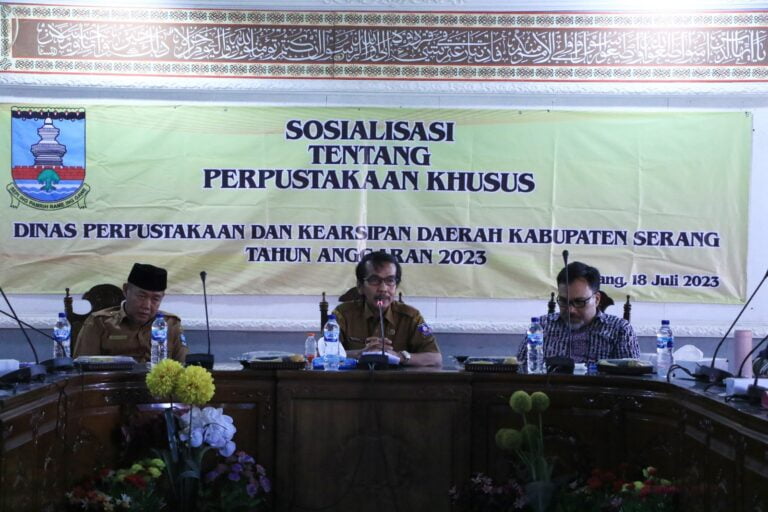 DPKD Kabupaten Serang Dorong OPD Miliki Perpustakaan Khusus