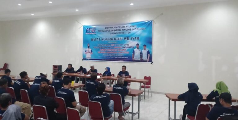 MOI Banten Gelar Rapat Konsolidasi dan Persiapan MUSCAB Ke – 1 Tahun 2023