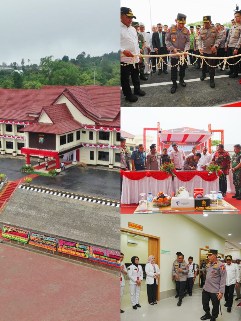 Resmikan Rumah Sakit dan Polres Tapsel, Kapolri Tegaskan Beri Pelayanan Terbaik