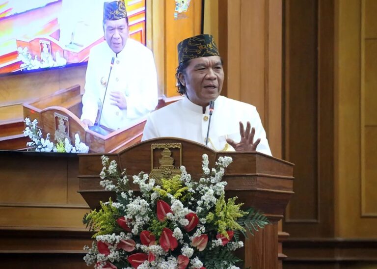 HUT Ke- 479 Kabupaten Serang, Pj Gubernur Banten Al Muktabar Sampaikan Apresiasi dan Pesan Agar Terus Tingkatkan Capaian Pembangunan Daerah