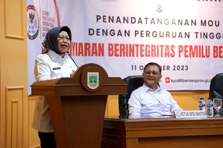 Penyiaran Berintegritas, Pemprov Banten Dukung Perluasan Pengawasan Konten Penyiaran Media Digital