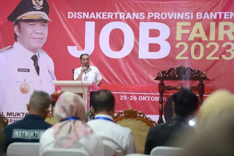 Kurangi Pengangguran, Pemprov Banten Buka Job Fire 2023