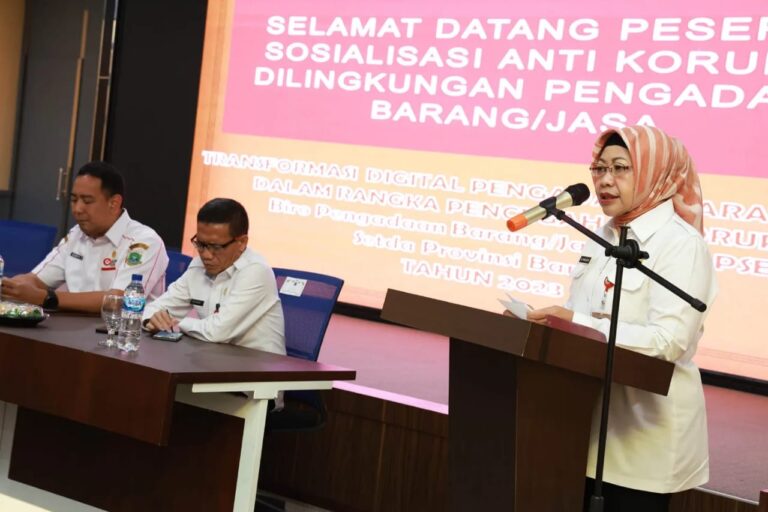Virlllgojanti Buka Sosialisasi Antikorupsi di Unit Kerja Pengadaan Barang dan Jasa
