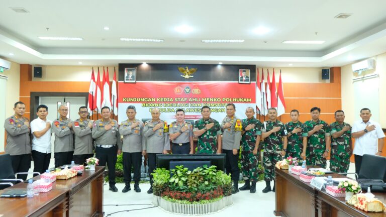 Jelang Pemilu 2024, Polda Sulteng Gelar Rakor Netralitas ASN, TNI dan Polri