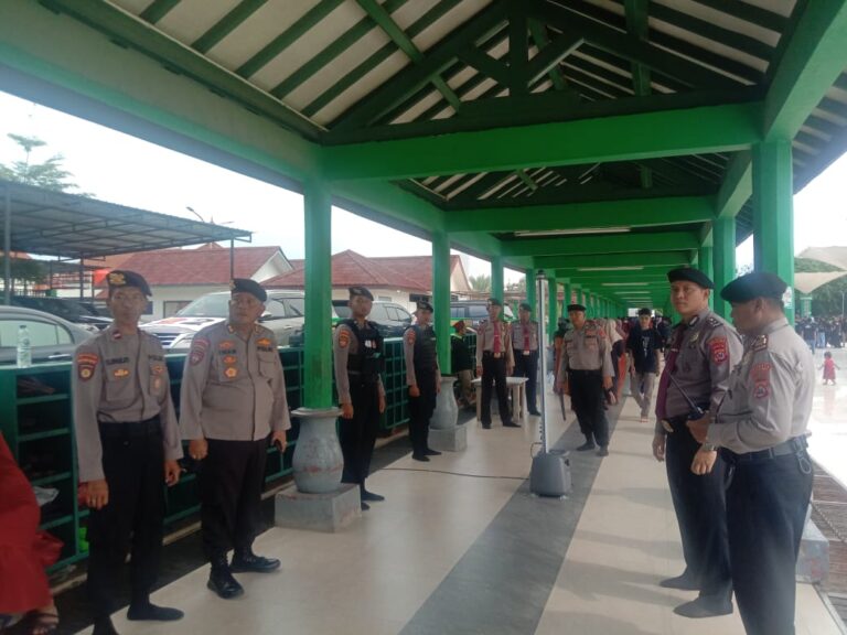 Pastikan Aman, Satbrimob Polda Banten Laksanakan Pengamanan Kampanye Calon Presiden
