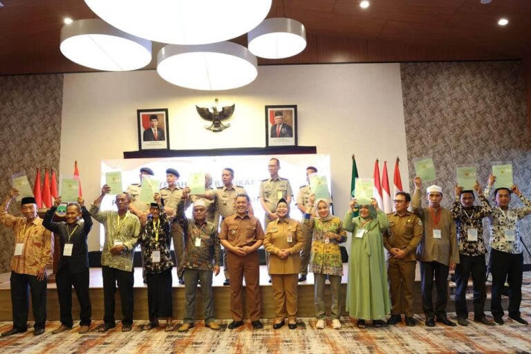 BPN Serahkan 27.087 Sertipikat Tanah, Pj Sekda Provinsi Banten Virgojanti: Aset Masyarakat Semakin Terlindungi