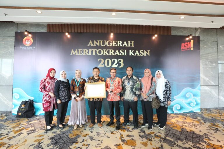 Pemprov Banten Raih Penghargaan Indeks Merit Sistem Sangat Baik dari KASN