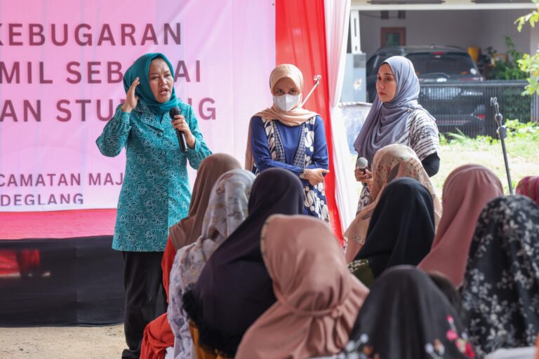 Pj Ketua TP PKK Provinsi Banten Tine Al Muktabar: Senam dan Asupan Gizi Ibu Hamil Cegah Stunting Baru