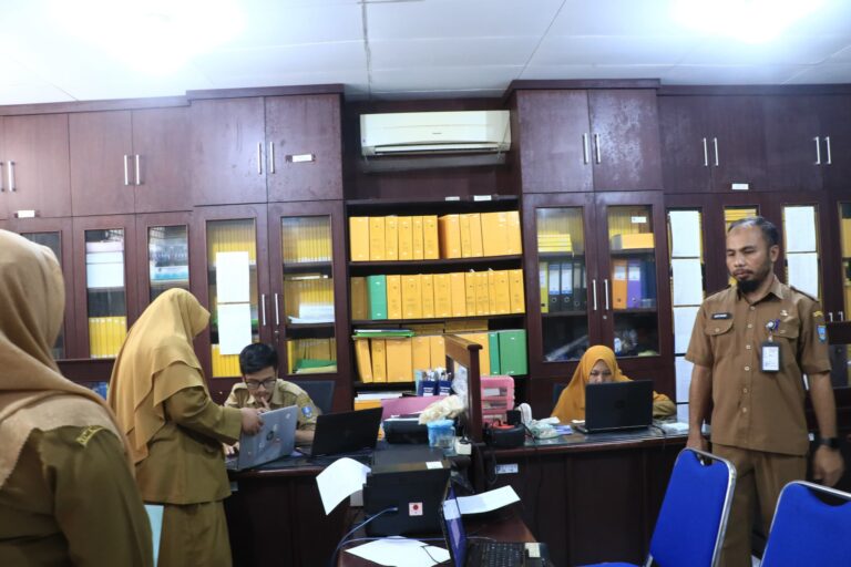 Pasca Libur Nataru, BKPSDM Sidak Pegawai Pemkab Serang Pastikan 100 Persen Masuk Kerja