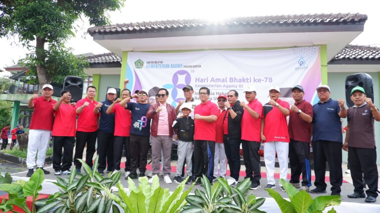 Launching HAB Kanwil Kemenag Banten Serukan Perdamaian dan Kerukunan