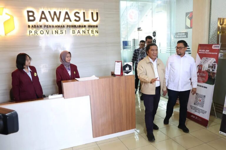Pj Gubernur Dan Bawaslu Banten Pastikan Stabilitas Stabilitas Daerah Terjaga