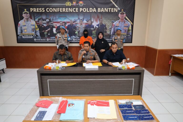Ungkap Kasus Tindak Pidana Penipuan dan Atau Penggelapan di Cibeber Cilegon, Begini kronologinya