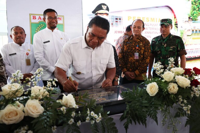 Peresmian Infrastruktur Publik Baru di Banten: Langkah Maju dalam Reformasi Birokrasi dan Peningkatan Kesejahteraan Masyarakat