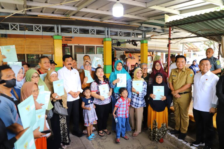Program Pendaftaran Tanah Sistematis Lengkap (PTSL) Mendorong Perekonomian Masyarakat Banten