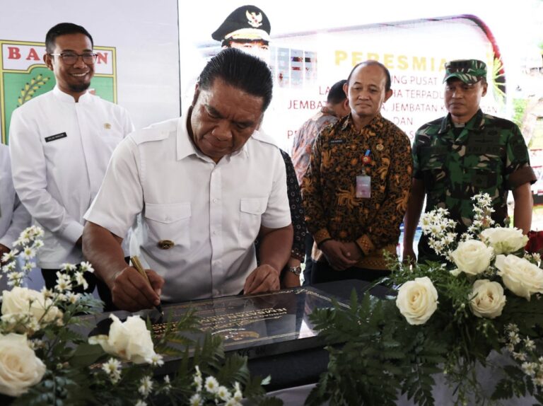 Peresmian Jembatan Baru dan Peningkatan Infrastruktur oleh Gubernur Banten untuk Mendorong Konektivitas dan Ekonomi