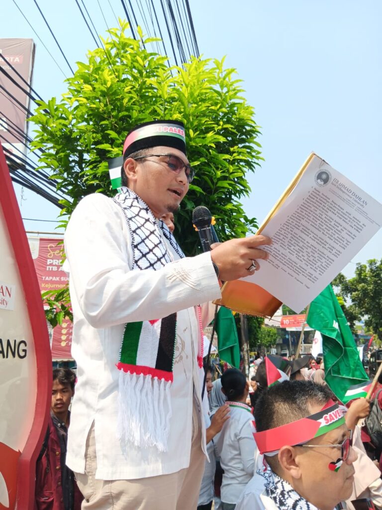 ITB Ahmad Dahlan Jakarta Gelar Aksi Solidaritas untuk Palestina: Seruan untuk Kemerdekaan dan Keadilan