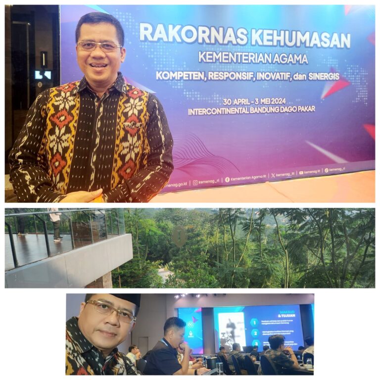 Kabag TU Kanwil Kemenag Banten Ikuti Rakornas Kehumasan Kemenag RI