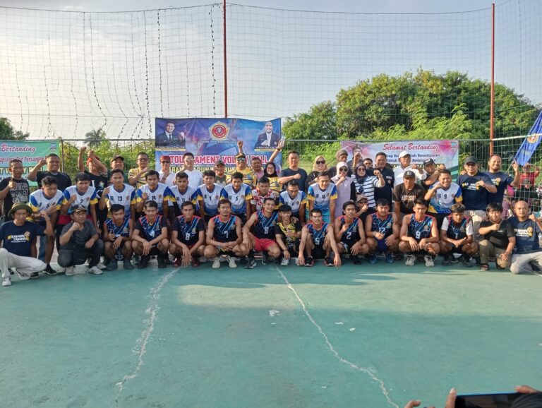Kibin Raih Juara I Turnamen Voli Karang Taruna Kabupaten Serang 2024, Anyer Tempati Posisi Kedua