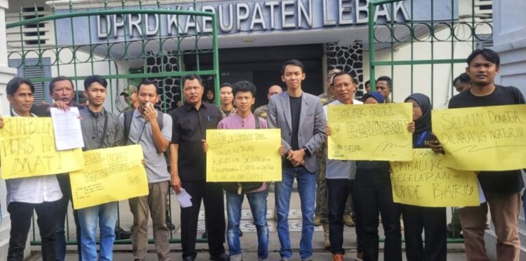 Jurnalis di Lebak Menolak RUU Penyiaran: Membela Kebebasan Pers dan Hak Publik atas Informasi