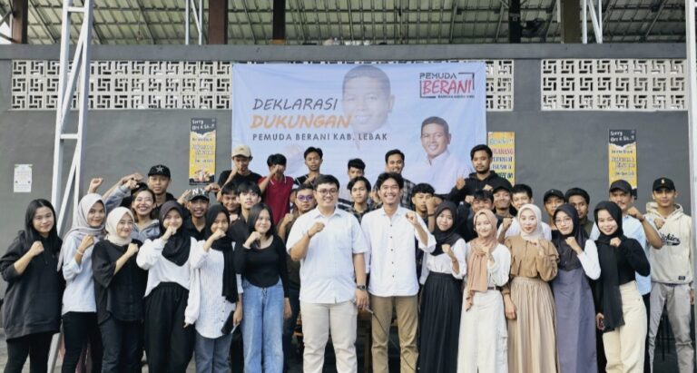 Barisan Pemuda Lebak Deklarasikan Dukungan untuk Andra Soni dalam Pemilihan Gubernur Banten 2024