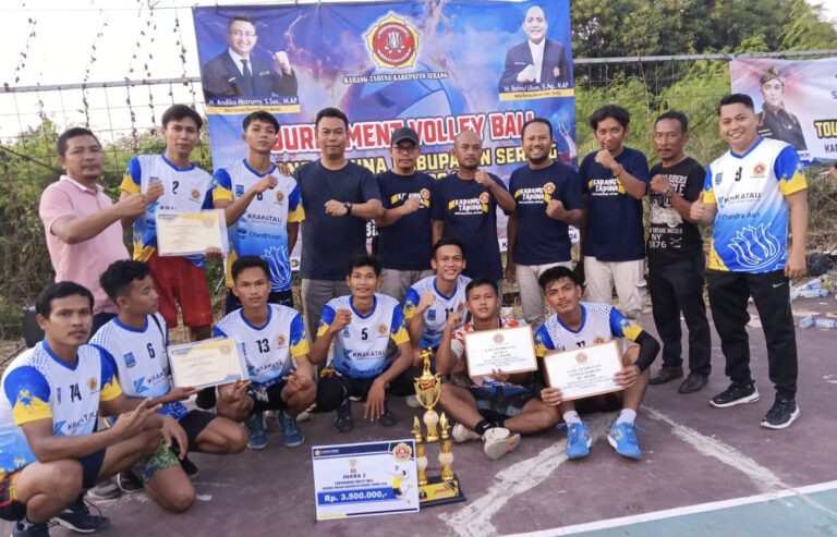 Kemenangan Kibin di Turnamen Bola Voli Karang Taruna Kabupaten Serang 2024