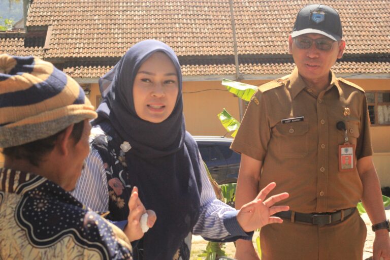 Dongkrak Perekonomian, Dinas PUPR Kabupaten Pandeglang Bangun Dua Ruas Jalan