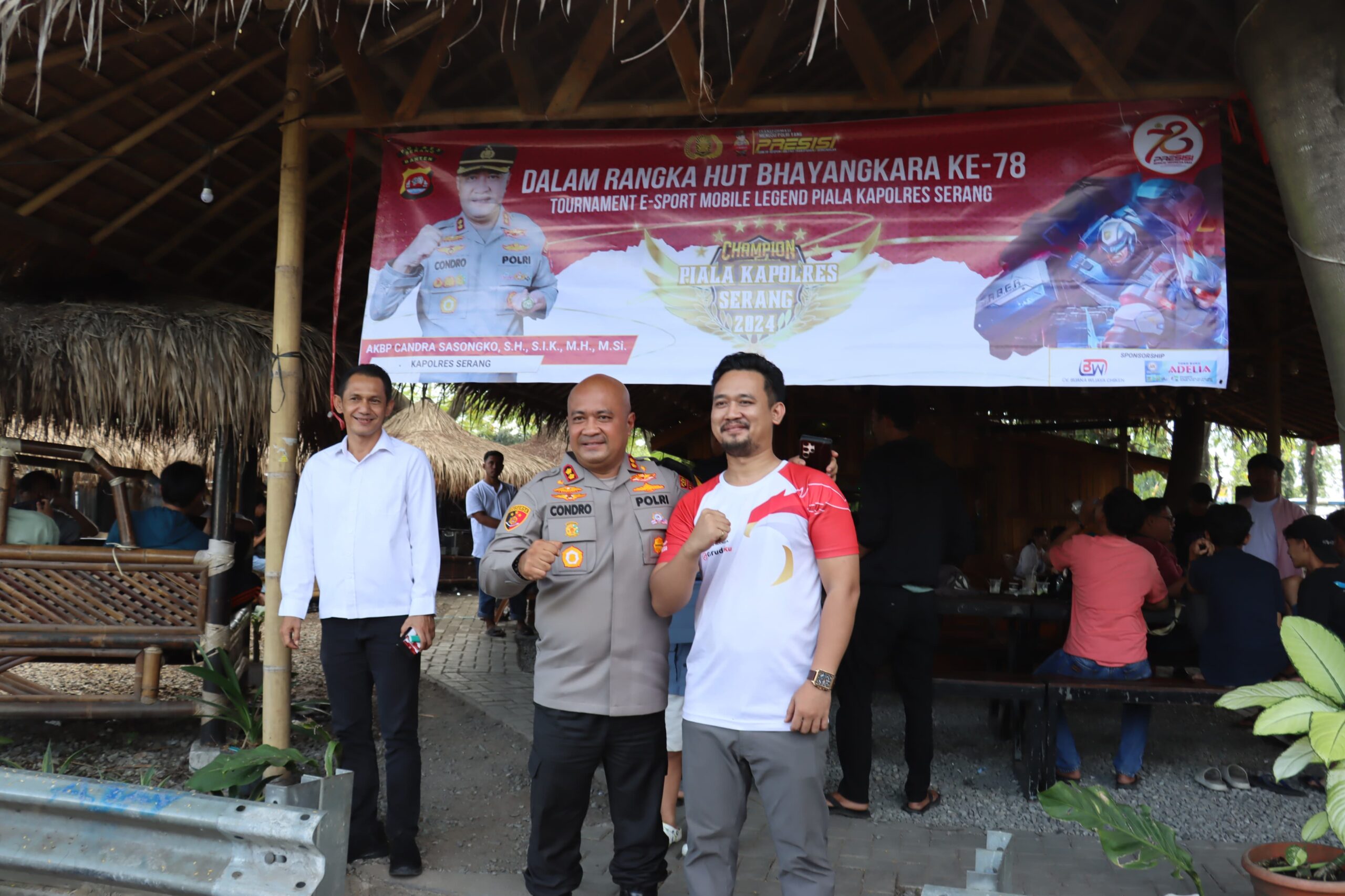 Turnamen E-Sport Mobile Legend ‘Piala Kapolres Serang 2024’ Meriahkan Hari Bhayangkara ke-78 di Kabupaten Serang