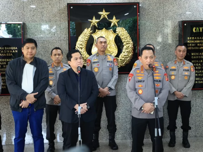 Kapolri dan Ketua Umum PSSI Bahas Persiapan Piala Presiden 2024