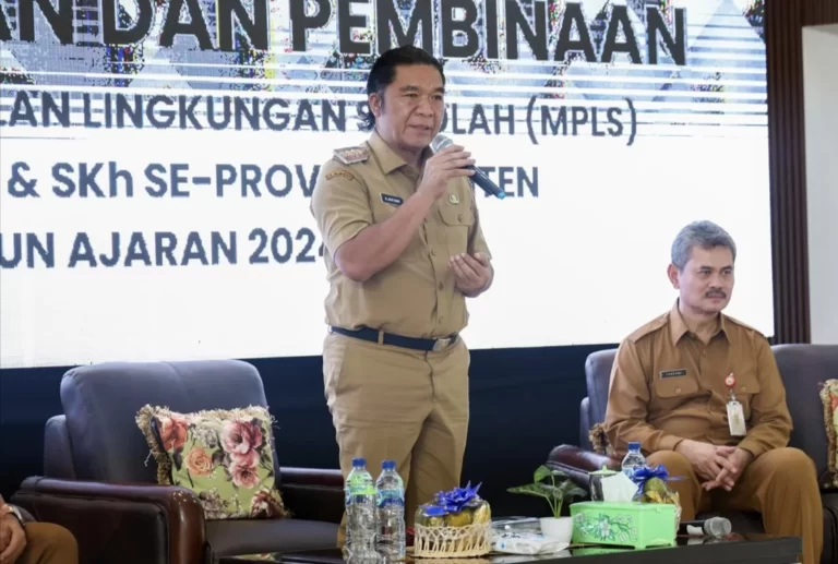 Pj Gubernur Banten: MPLS Jadi Momentum Penting untuk Penguatan Nilai dan Antikorupsi di Sekolah