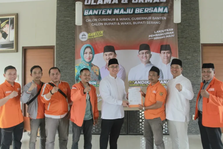 Partai Buruh Resmi Dukung Andika-Nanang di Pilkada Serang 2024
