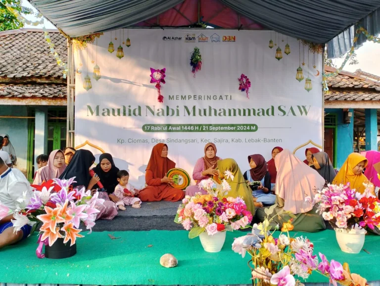 Meriahkan Maulid Nabi Muhammad SAW 1446 H, Saung Ilmu Sindangsari Dorong Kreativitas dan Pendidikan Anak-anak