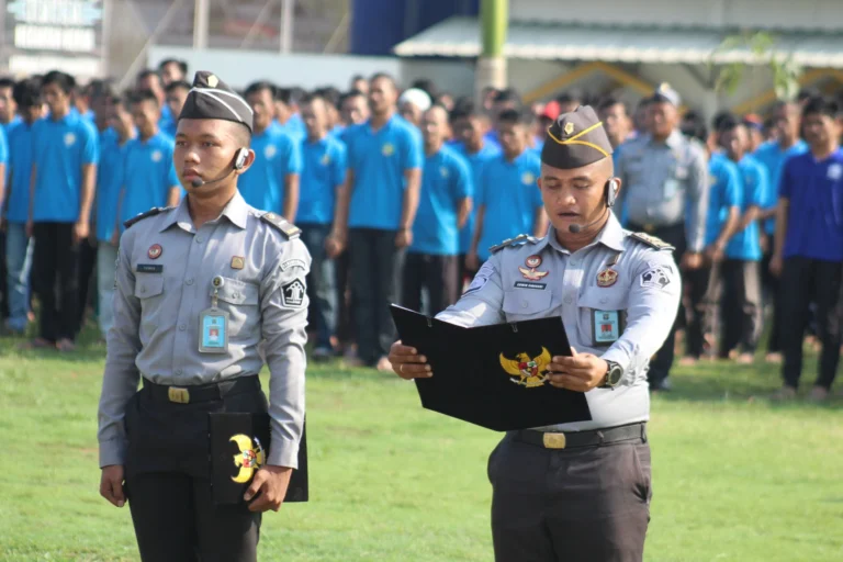 Khidmat, Lapas Kelas IIA Cilegon Gelar Upacara Peringatan Hari Kesaktian Pancasila 2024