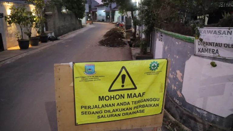 DSDABMBK Tangsel Selesaikan Pengerjaan Jalan, Fokus pada Kenyamanan dan Keamanan Masyarakat