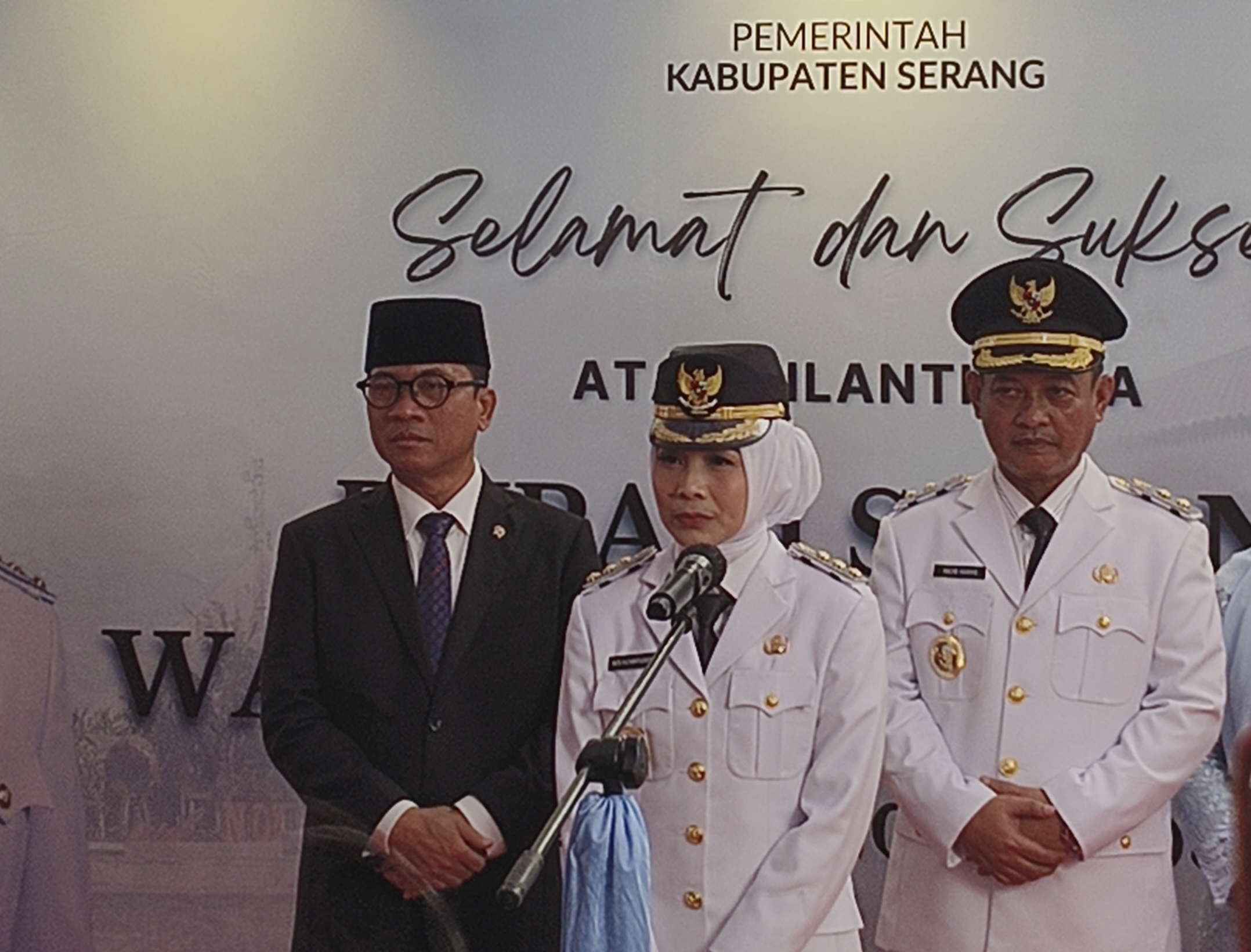 Bupati Serang yang Baru saja Dilantik, Ratu Rachmatuzakiyah Janji Lanjutkan Pembangunan Masjid Terapung yang Digadang Jadi Ikon Wisata Religi